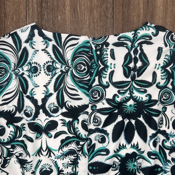 Kobi Halperin Black and White Floral Mini Dress Women’s Size Large - Picture 10 of 11